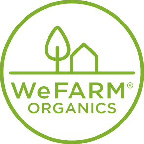 We Farm Organics logo